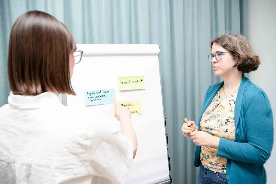 marie_meyer_marktl_business_coach (159) Coaching für EPU, Marie Meyer-Marktl im Gespräch mit einer Frau