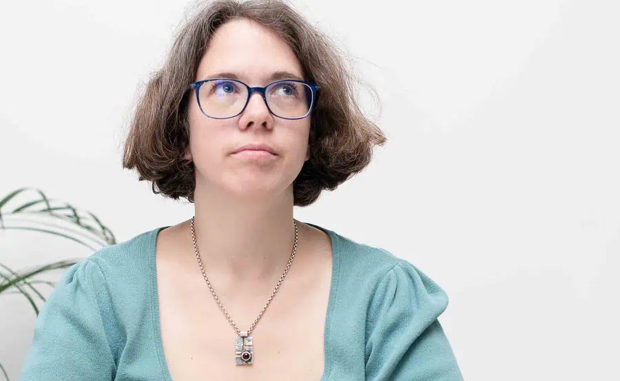 Selbstfindung: Marie Meyer Marktl blickt in den Himmel